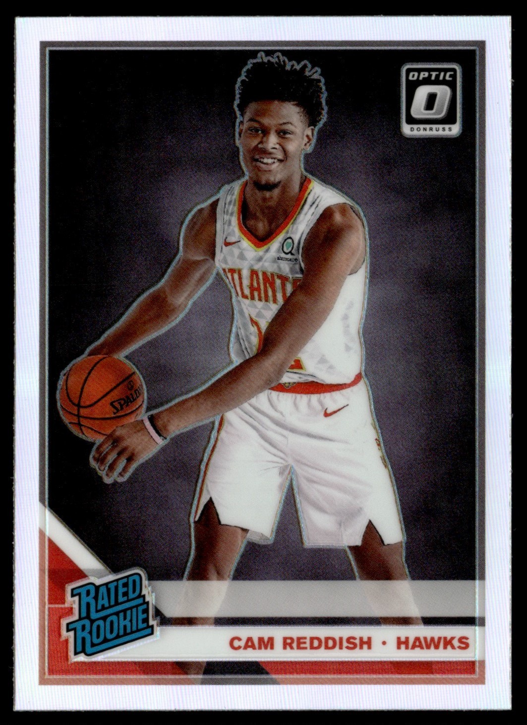 2019-20 Donruss Optic Rated Rookie Silver Holo Cam Reddish RC #170 Atlanta Hawks