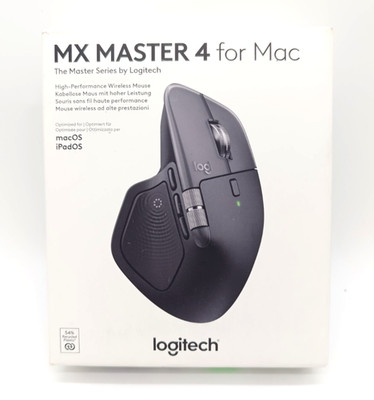 Logitech MX Master 4 für Mac Space Black Kabellose Desktop Büro Maus