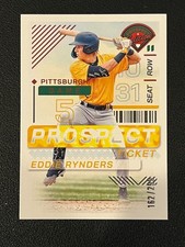 Eddie Rynders 2024 Prospect Edition Baseball Ticket Red Foil /299 Pirates