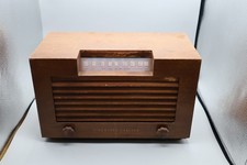 Rare Vintage Stromberg-Carlson Wood Tube Radio Model 1101-H Read.