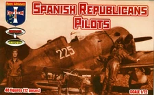 Orion Models 1/72 SPANISH CIVIL WAR REPUBLICANS PILOTS Figure Set