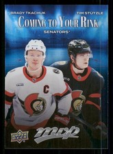 2025-26 Upper Deck MVP Coming to Your Rink #CR20 Brady Tkachuk/Tim Stutzle