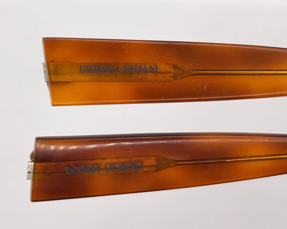 4763 - GORGIO ARMANI 2502 NARANJA AMBOS TEMPLOS AUTÉNTICOS Foto 2 de 4