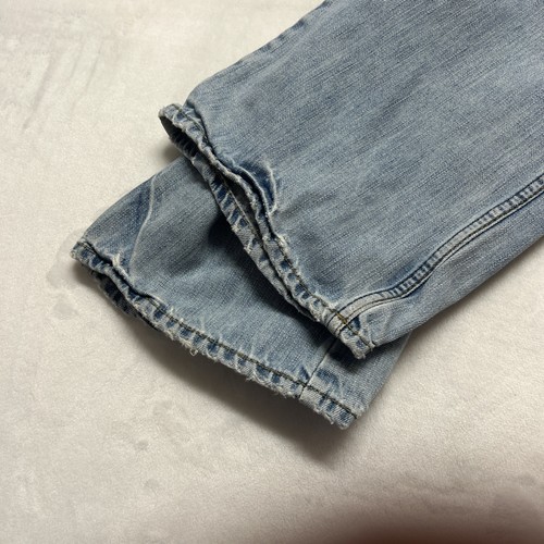 Pantalones de mezclilla American Eagle para hombre 32x32 (30) corte bota desteñido lavado claro desgastados - Imagen 14 de 16