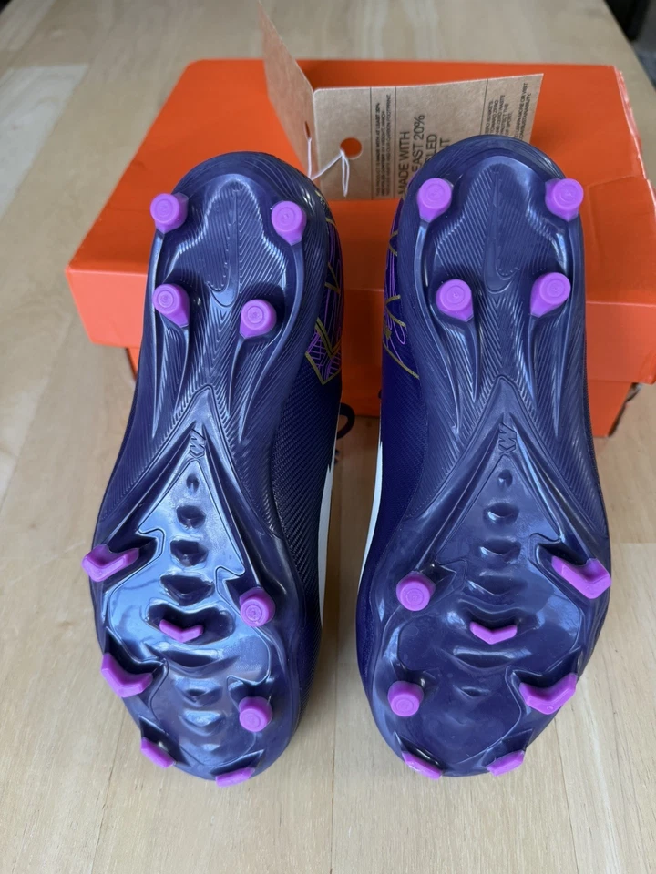 Botines de fútbol Nike JR Mercurial Vapor 16 Academy KM FG/MG (FQ8394) 2,5 AÑOS Mbappe Foto 4 de 4