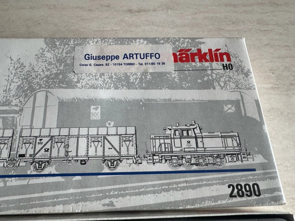 Confezione treni Diesellokomotive BR 260 Marklin cod. 2890 H0 made in Germany - Immagine 2 di 4