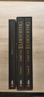 Dark Souls 1 und 2 + Elden Ring Artbooks Französisch