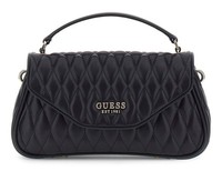 Guess Valla Top Handle Flap Bag UmhäNgetasche Handtasche Tasche Black Schwarz