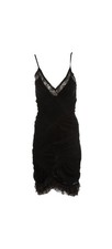 Dior by John Galliano Black 2005 Mesh Mini Dress FR 42 UK 14