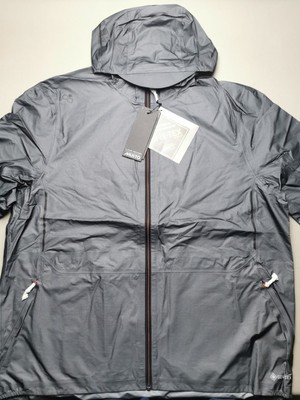 MUSTO & LAND ROVER Herren UK 3XL Lite GTX Packable Gore-Tex Jacke NEU grau Kapuze