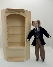 12th Scale Bare wood Book case