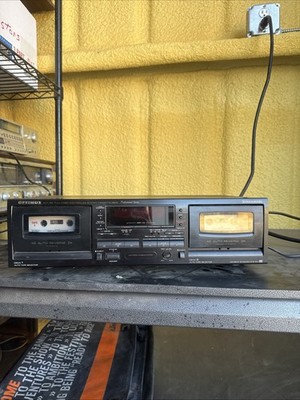 Optimus SCT-56 Full Logic Controlled Stereo Cassette Deck Professional Series