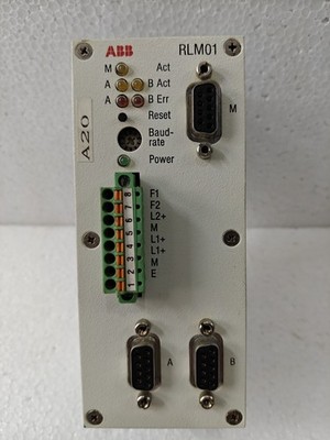 ABB RLM01 3BDZ000399R1,SYMPHONY, REDUNDANCY LINK MODULE FREE/FAST DELIVERY 