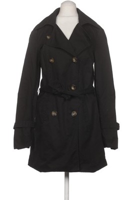 Esprit Mantel Damen Jacke Parka Gr. EU 36 Baumwolle Schwarz #1f2pkyb