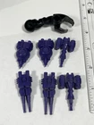 Vintage Tomy Starriors 1985 Deadeye / Twinhorn / Cosmittor / Stalkor Accessories