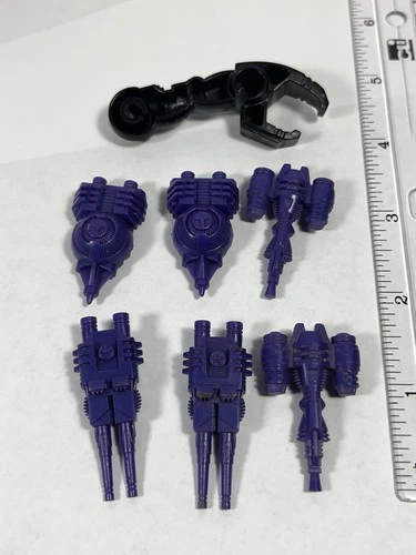 Vintage Tomy Starriors 1985 Deadeye / Twinhorn / Cosmittor / Stalkor Accessories