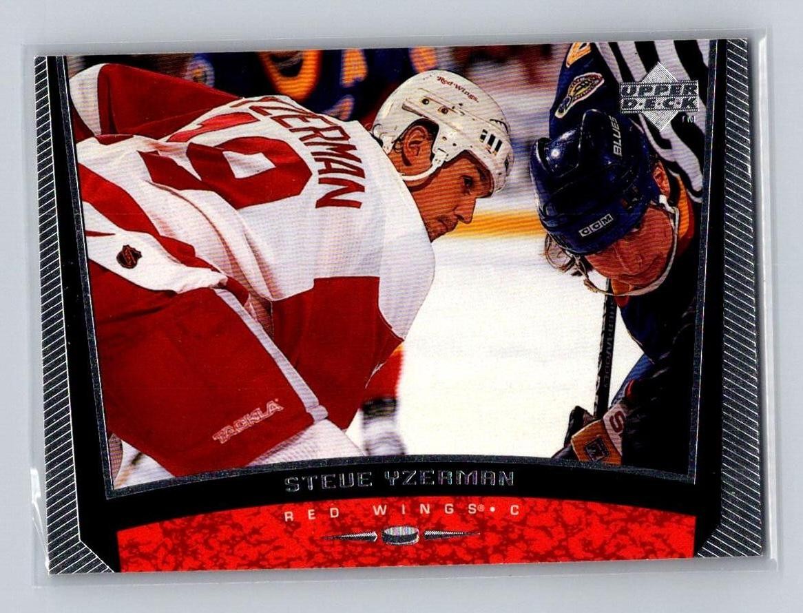 1998-99 Upper Deck #389 Steve Yzerman Detroit Red Wings
