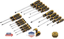 GEARWRENCH 20 Pc. Phillips/Slotted/Torx Dual Material Screwdriver Set - 80066H