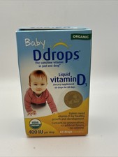 Baby D drops Liquid Vitamin D3 400 Iu Dietary Supplement 60 Drops Exp.01/2027