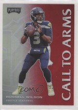 2020 Panini Playoff Call to Arms Red Prizm Russell Wilson #CA-5 1u6