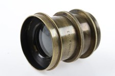 Emil Wünsche Extra-Rapit-Aplanat F 8 Messingobjektiv