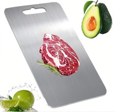 11.75 x 6.75 in Titanium Cutting Board For Ki...