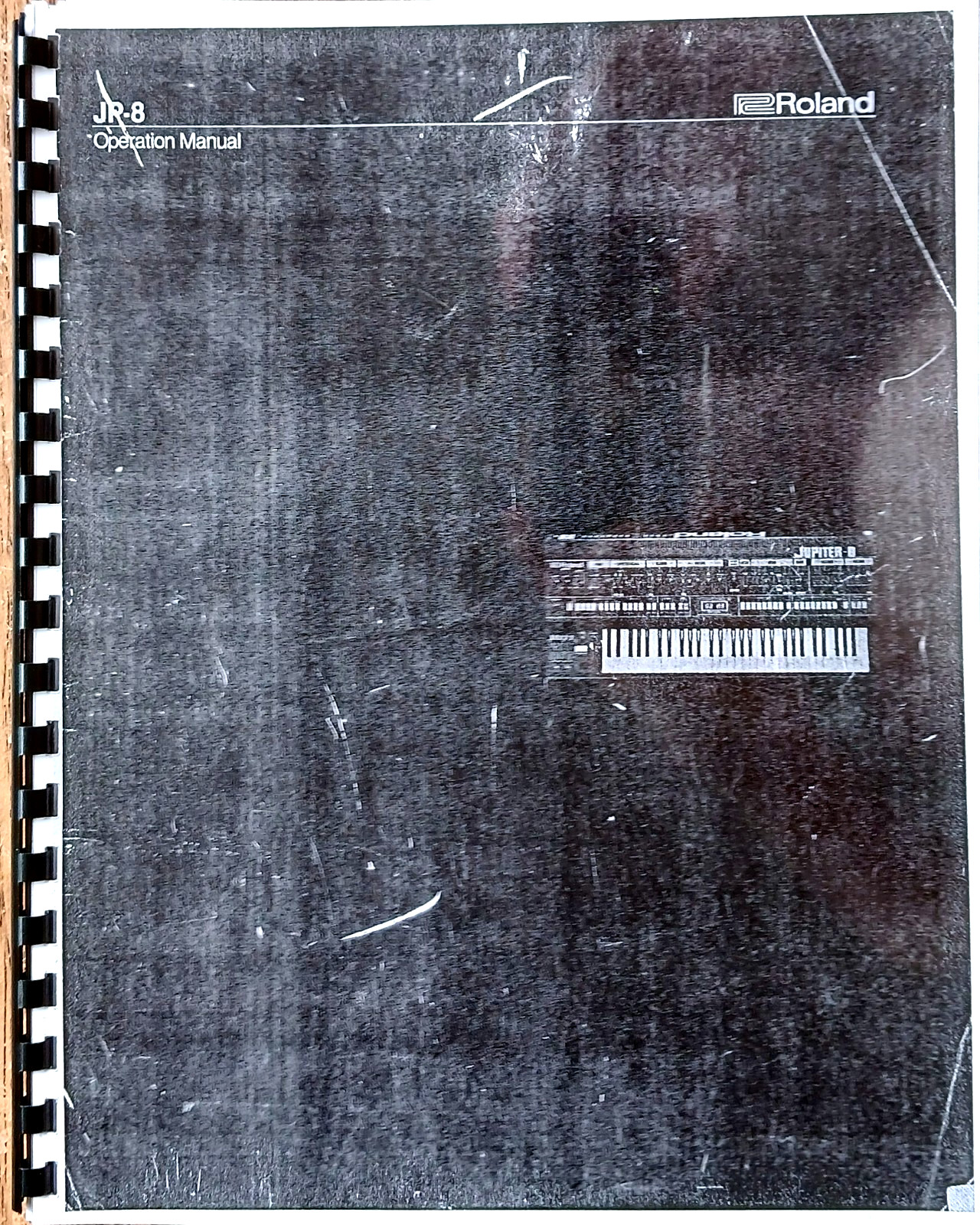 Roland Jupiter 8 JP8 User Owner's Manual Book, Vintage Spiral Bound Reproduction