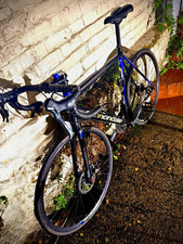 Cannondale Road Bike 700C 48cm Drop Bar Mechanical Disc Brakes Blue/Black