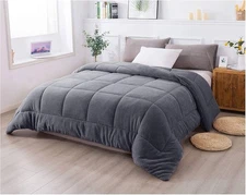 KASENTEX Super Ultra Soft Luxury Plush Sherpa Comforter