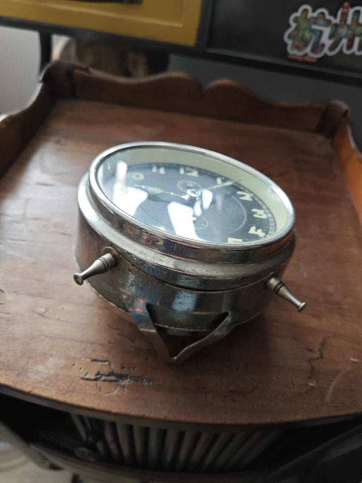 KIENZLE TAM TAM VINTAGE 1920s ALARM CLOCK Réveil Mécanique - Photo 4/4