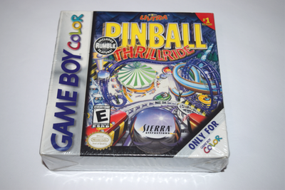 3-D Ultra Pinball: Thrillride (Nintendo Game Boy Color, 2000) for