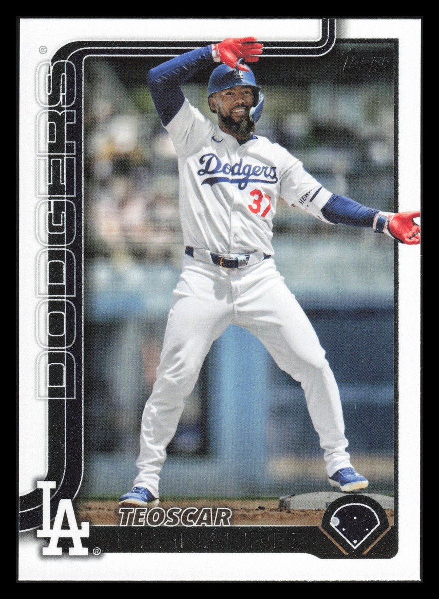 Teoscar Hernandez 2025 Topps Series 1 #176 Los Angeles