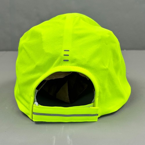 Lululemon Hat Cap Strap Back Yellow Fast Free Run Running Workout HiViz Neon - Picture 7 of 11