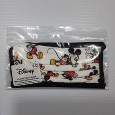 New Sealed Disney Parks Authentic Mickey Mouse Cloth Face Mask Size L/G