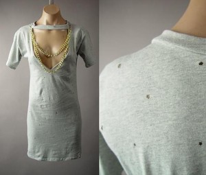 torn t shirt dress