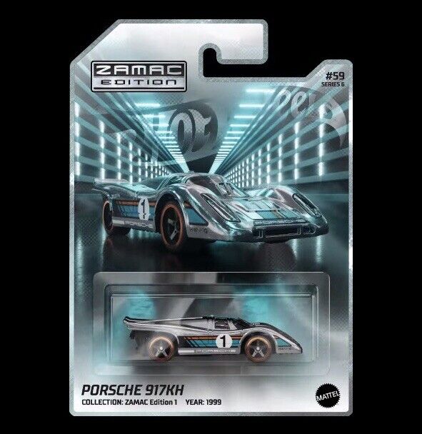 Hot Wheels NFTH Garage UNSPUN Porsche 917 ZAMAC Limited Hot Wheels NFTH Garage UNSPUN Porsche 917 ZAMAC Limited