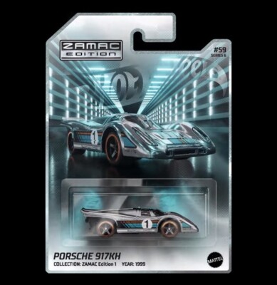 ミニカー Hot Wheels Porsche917KH ZAMAC NFTGARAGE Hot Wheels NFTH Garage UNSPUN Porsche 917 ZAMAC Limited