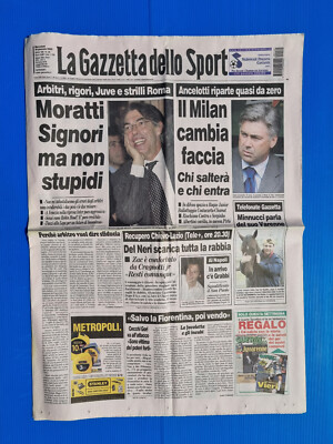 Gazzetta Dello Sport - 4 Novembre 2002 - Inter, Milan, Juventus, Cavese, Delianuova - Occasion