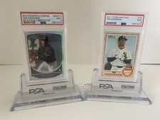 (2) 2013 Bowman Chrome Top Pros. & 2017 Topps Heritage PSA 9’s -Tim Anderson