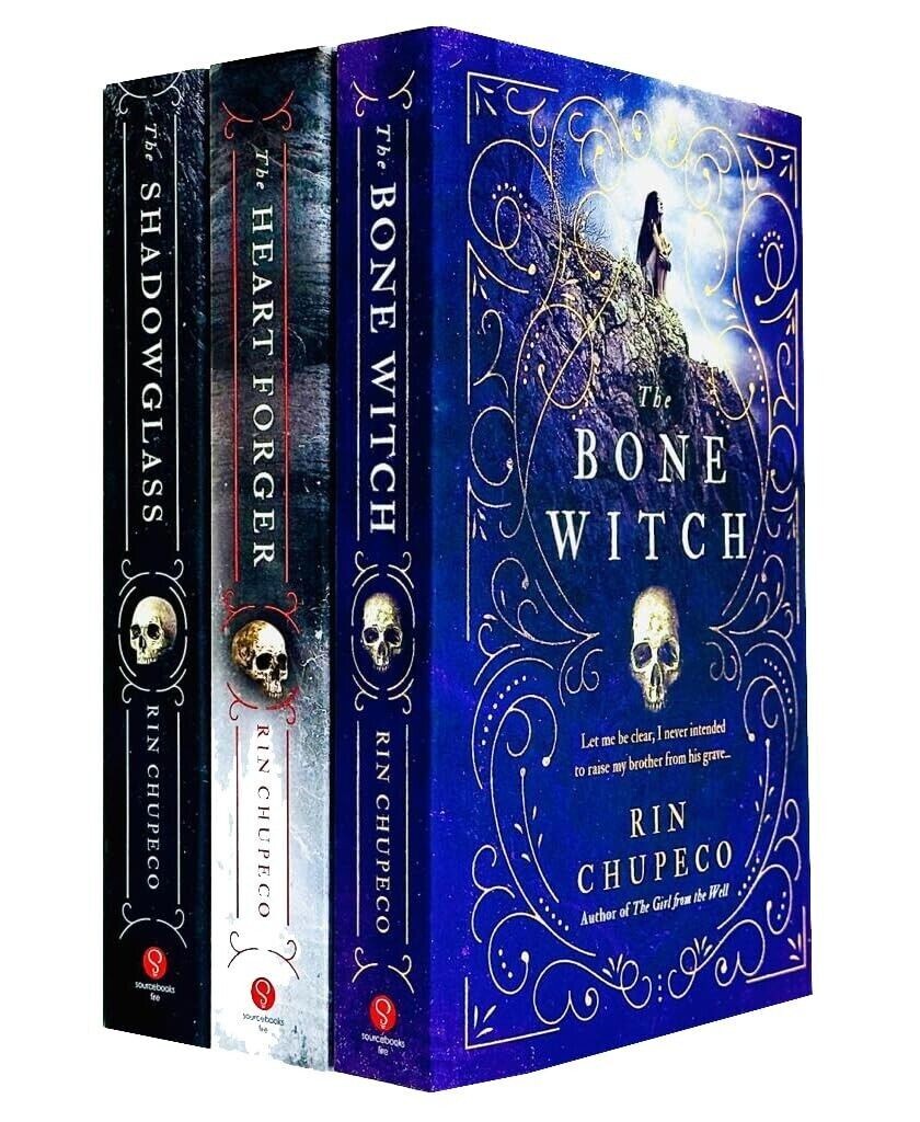The Bone Witch Series 3 Books Collection Set by Rin Chupeco Shadowglass, Heart
