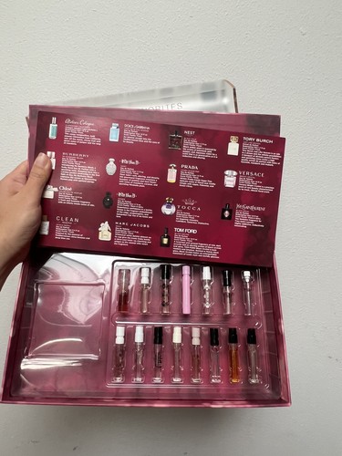 Sephora Favorites Spray Perfume 12 Sampler Fragrance Set (NO CERTIFICATE) NIB