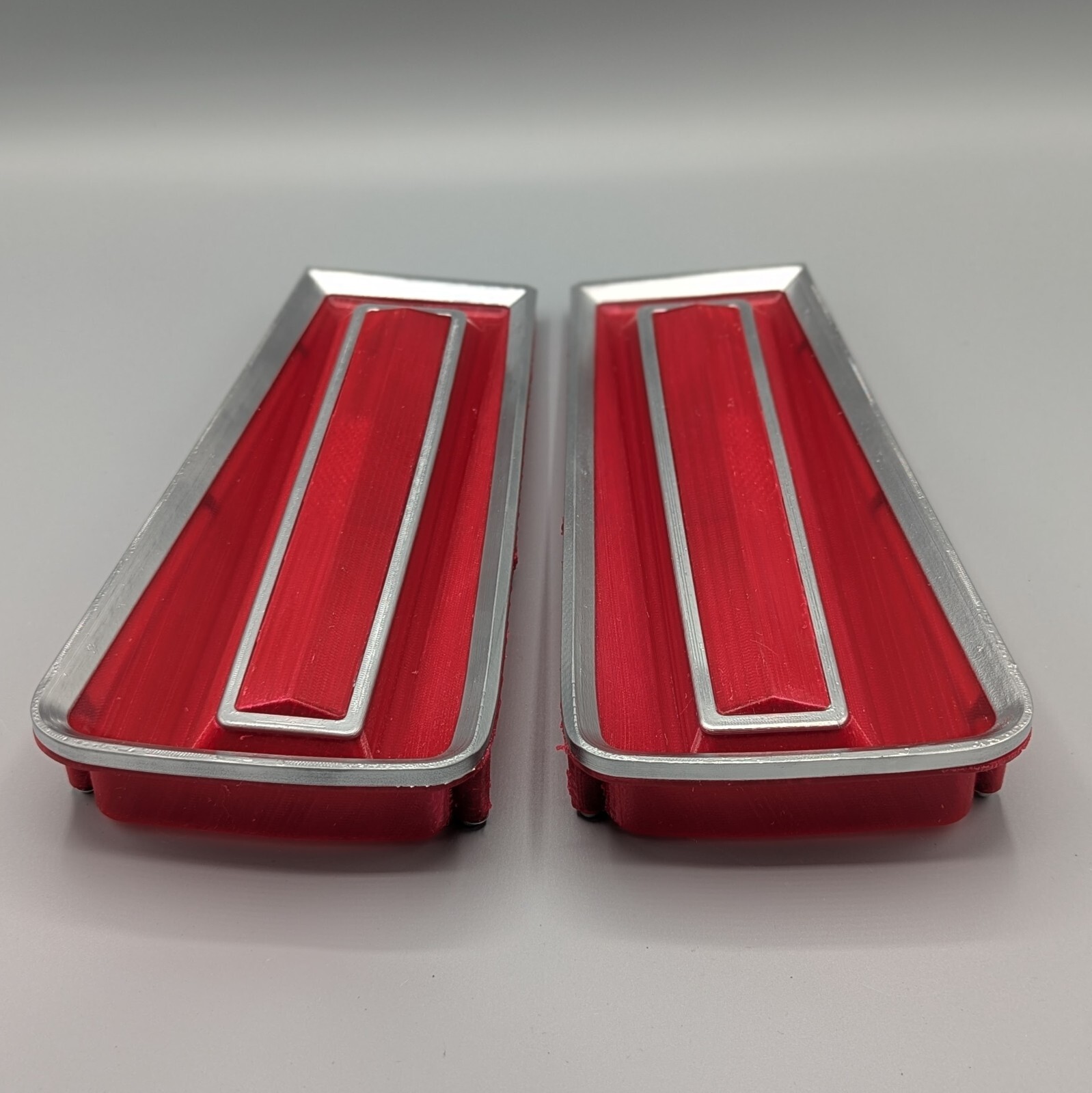 NEW 3D Printed - Made in USA - 1967 Coronet Tail Light Lens SET with Trim
