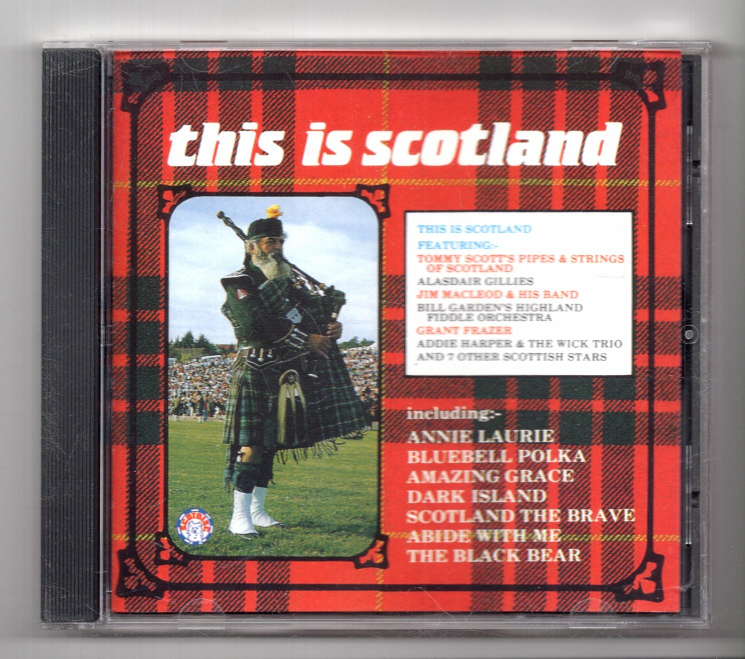 (KE999) This Is Scotland, 18 tracks various artists - 1988 CD