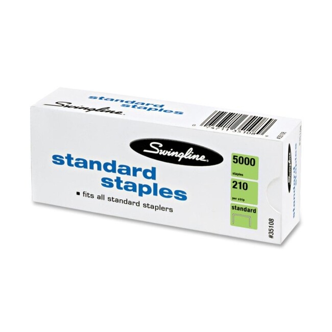 Swingline Standard Staples 1/4" 5000 per box For Use with Standard Staplers E3