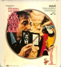 The Pink Panther Strikes Again 1976 Vintage CED Videodisc