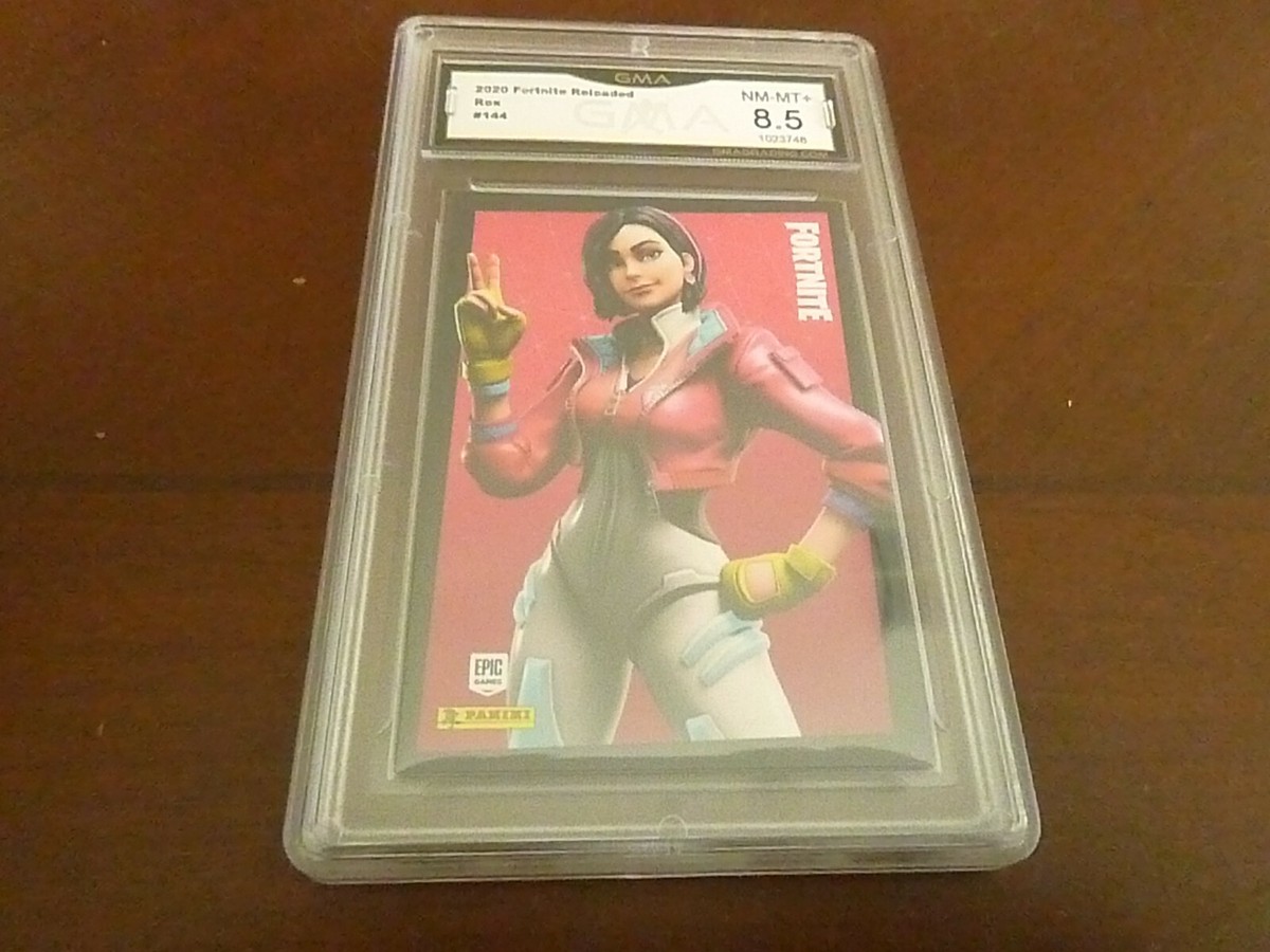 ROX 2020 PANINI FORTNITE RELOADED LEGENDARY # 144 GRADED 8.5 L@@@K