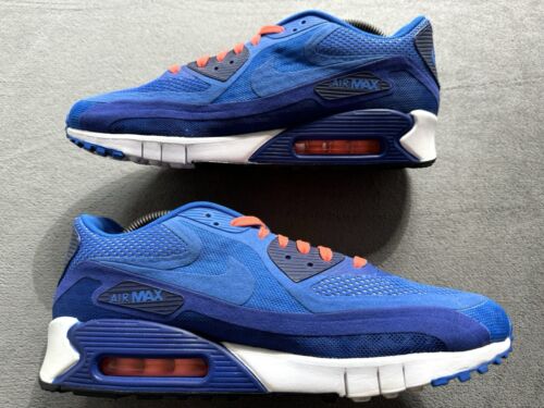 Nike Air Max 90 Breathe Hyper Cobalt Größe UK 9 Original Authentic - Bild 5 von 9