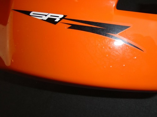 NEW GENUINE APRILIA SR 50 H2O 04-09 L/H SIDE PANEL - ORANGE AP8268300 - Picture 2 of 5
