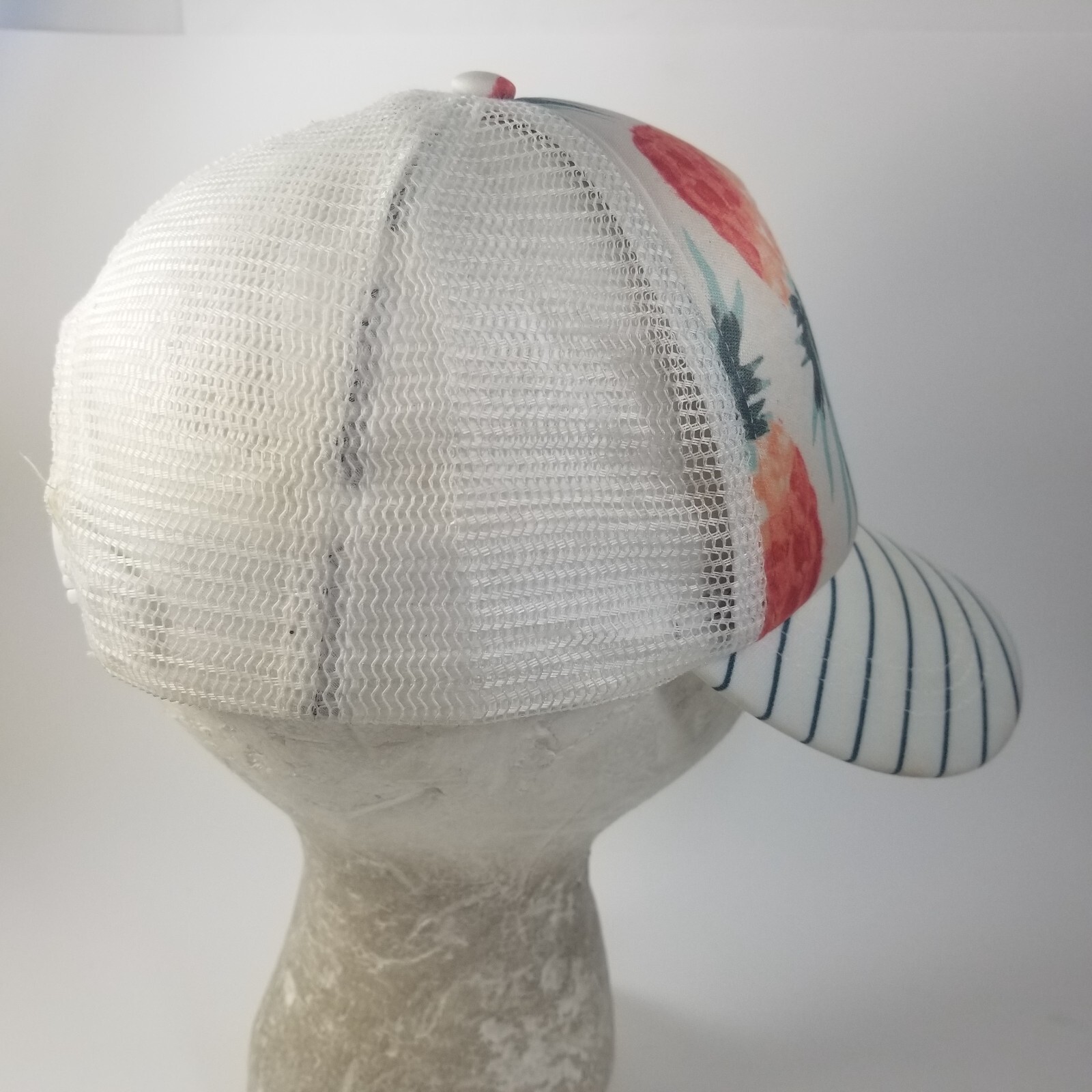 Roxy Pineapple Baseball Cap Hat Adjustable White … - image 5
