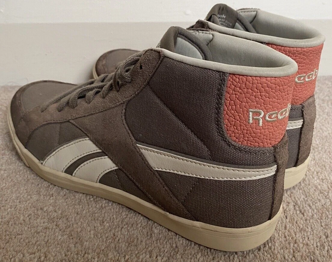 Womens Reebok Trainers Reefunk II High Top Boots Brown Desert Vibe UK 6 EU 39